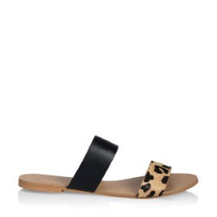 MANTEL   BLACK/BLONDE LEOPRD