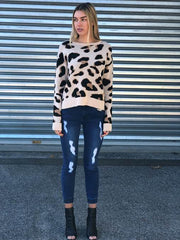 Wild Leopard Knit