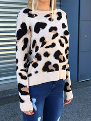 Wild Leopard Knit